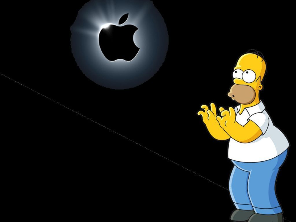 Funny Apple Logo Wallpapers