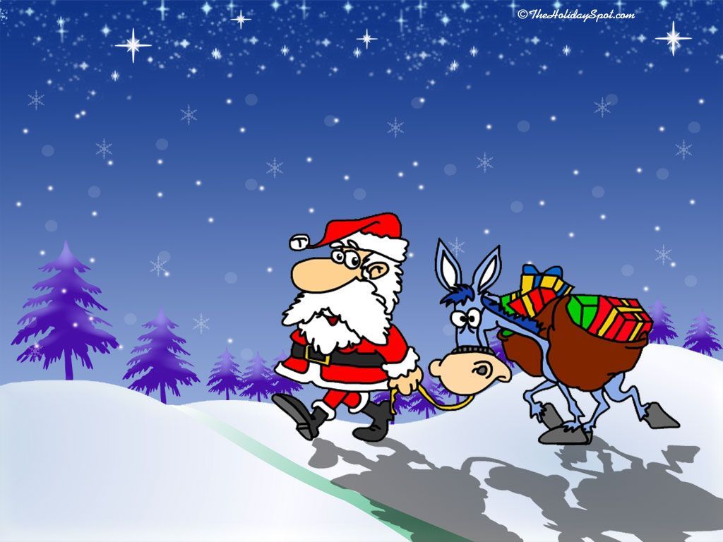 Funny Christmas Pictures Free Wallpapers