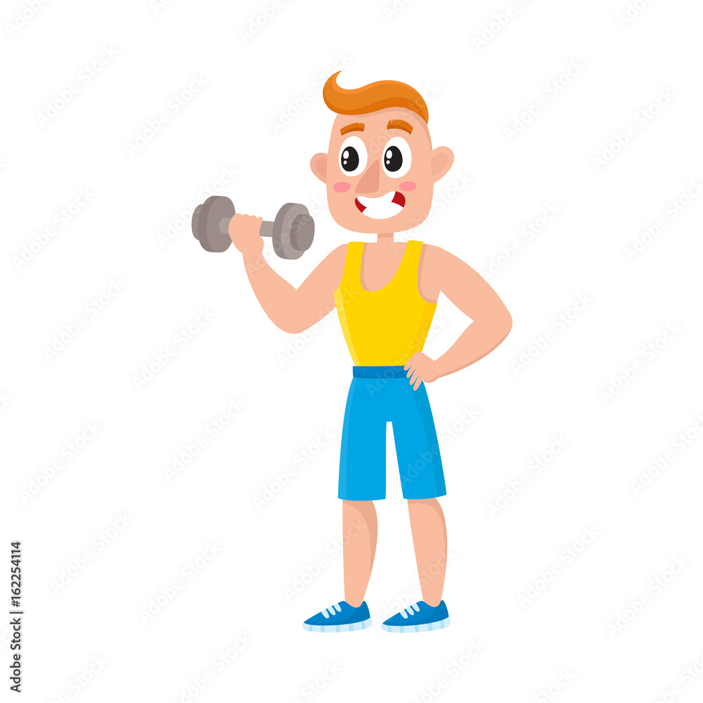 Funny Gym Cartoon Wallpapers