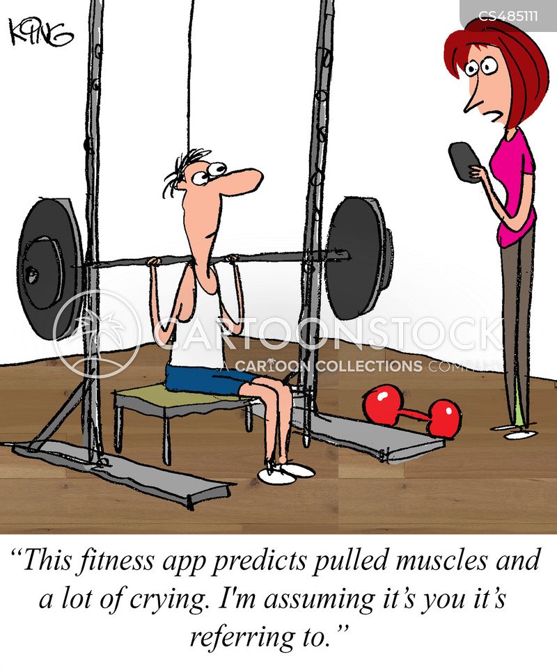 Funny Gym Cartoon Wallpapers