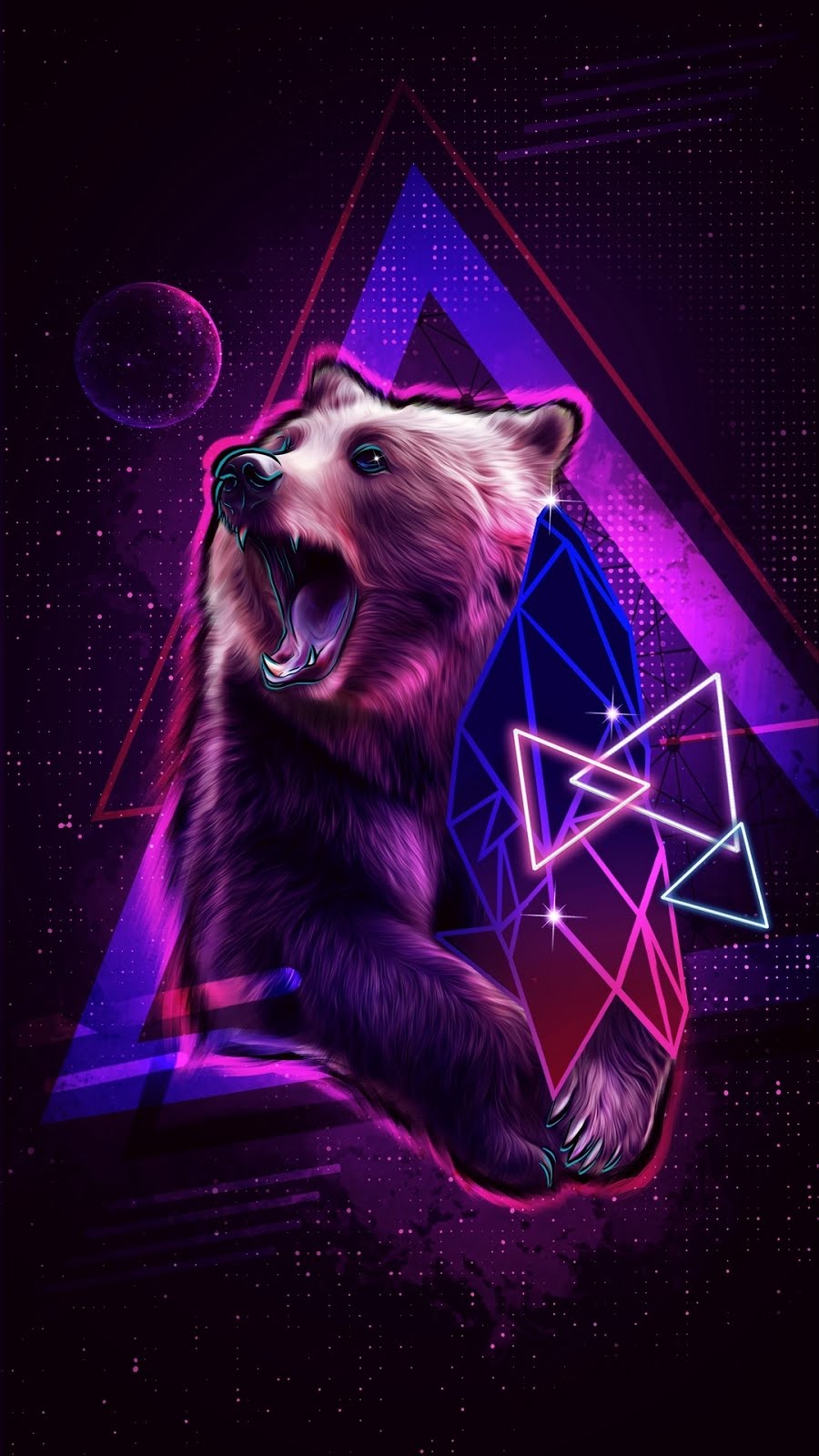 Galaxy Bear Wallpapers