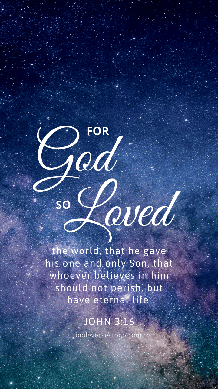 Galaxy Bible Verse Wallpapers