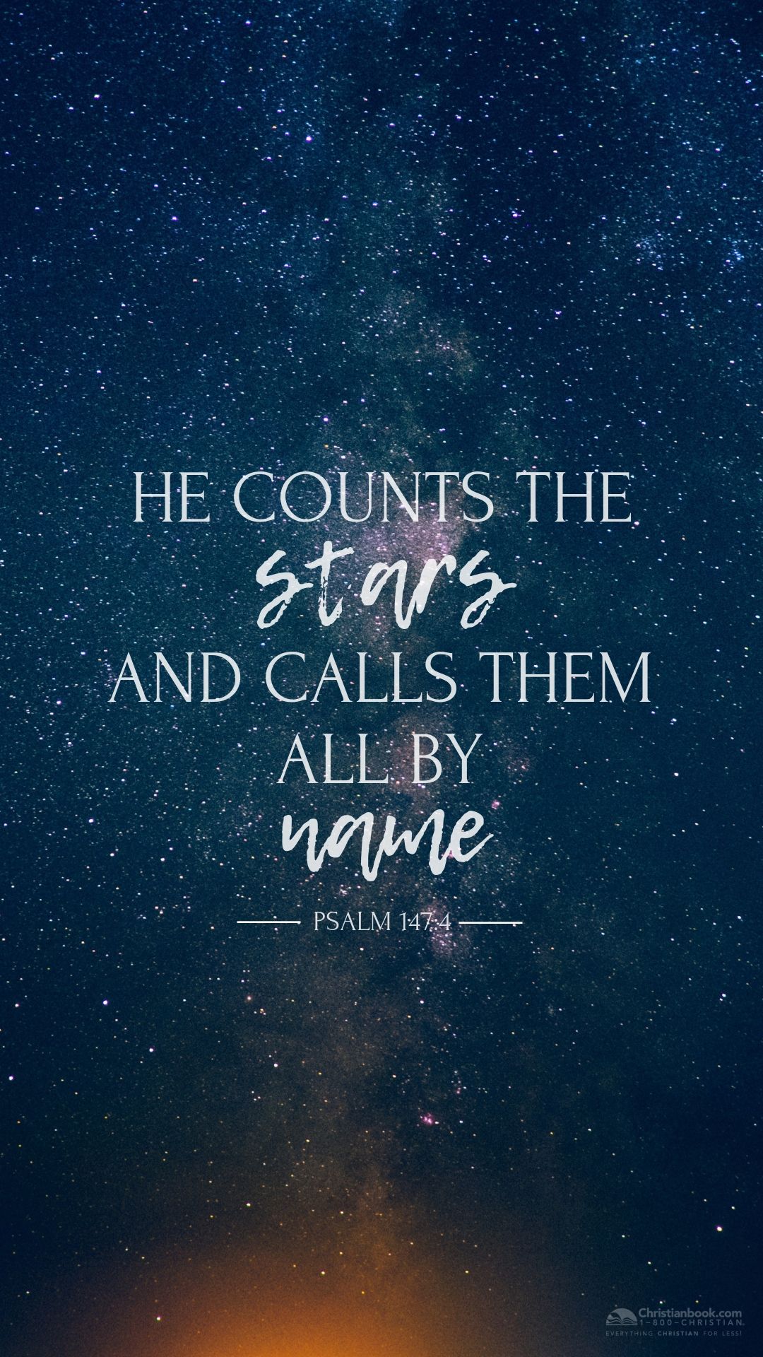 Galaxy Bible Verse Wallpapers