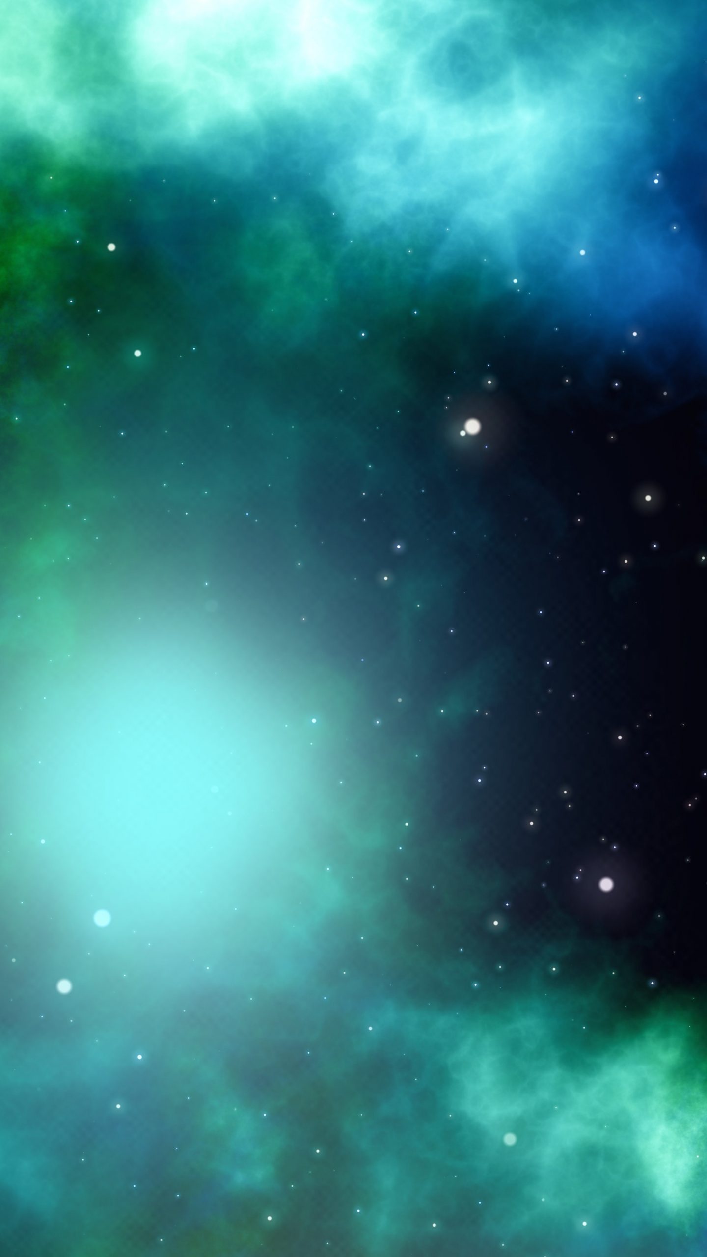 Galaxy Blue And Green Wallpapers