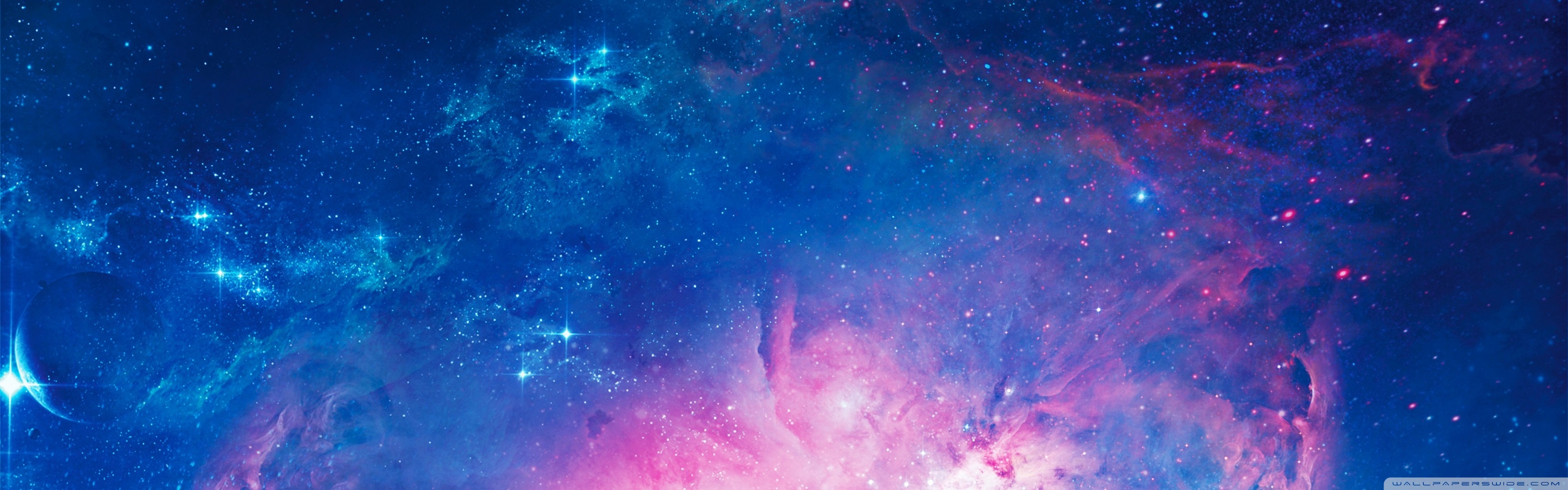 Galaxy Dual Monitor Wallpapers