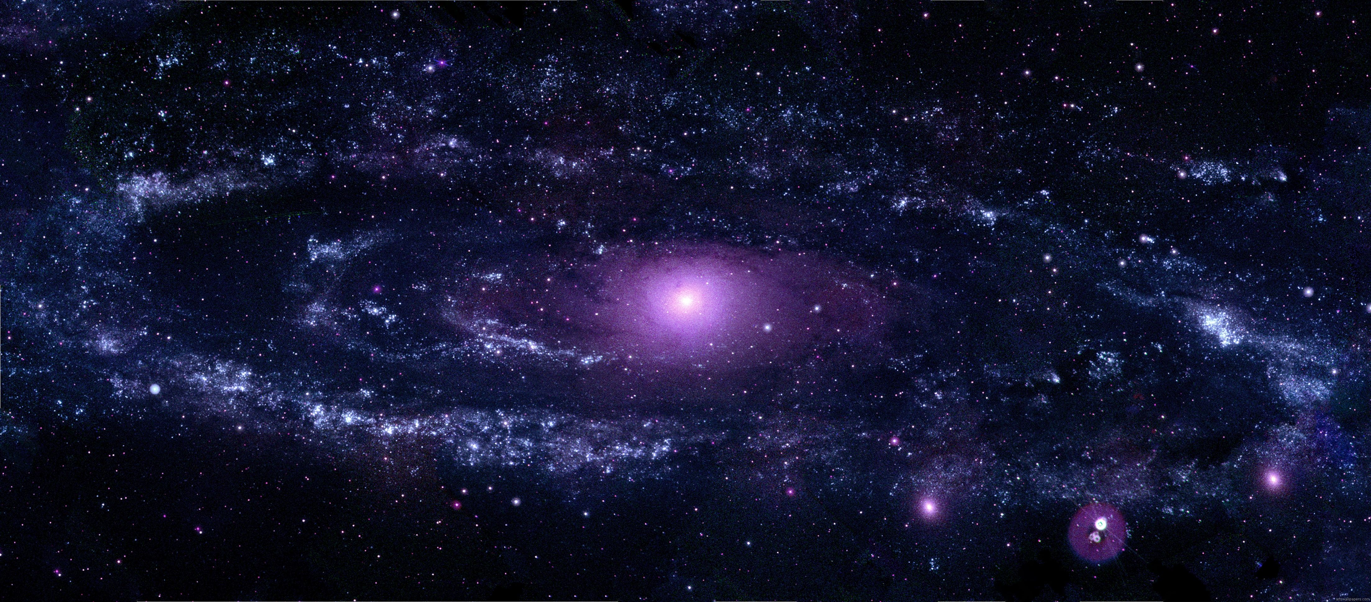 Galaxy Dual Monitor Wallpapers