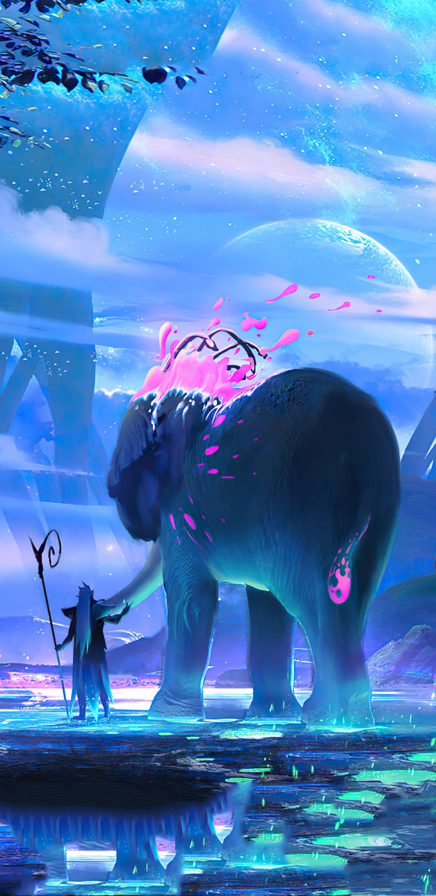 Galaxy Elephant Wallpapers