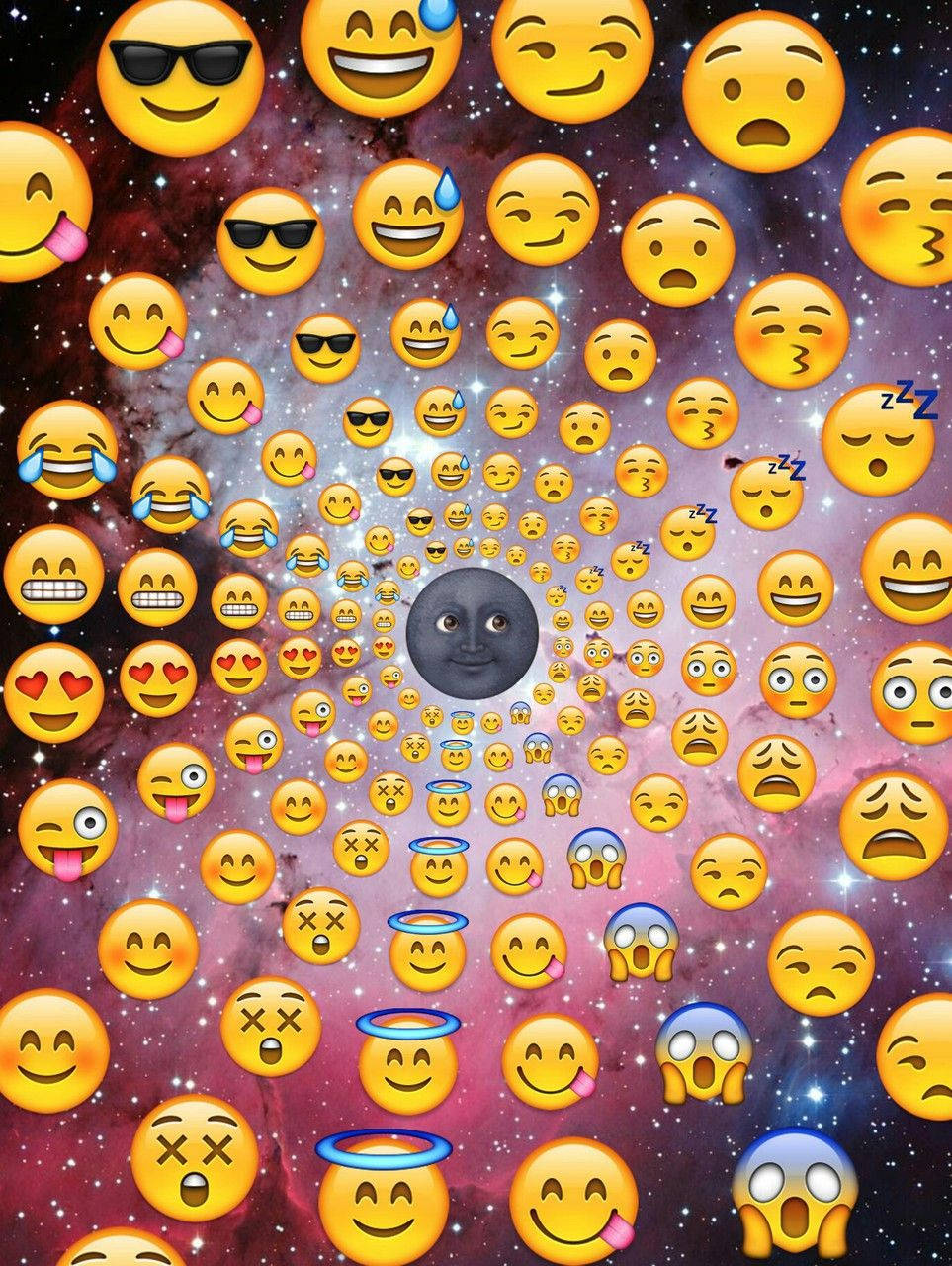 Galaxy Emoji Wallpapers