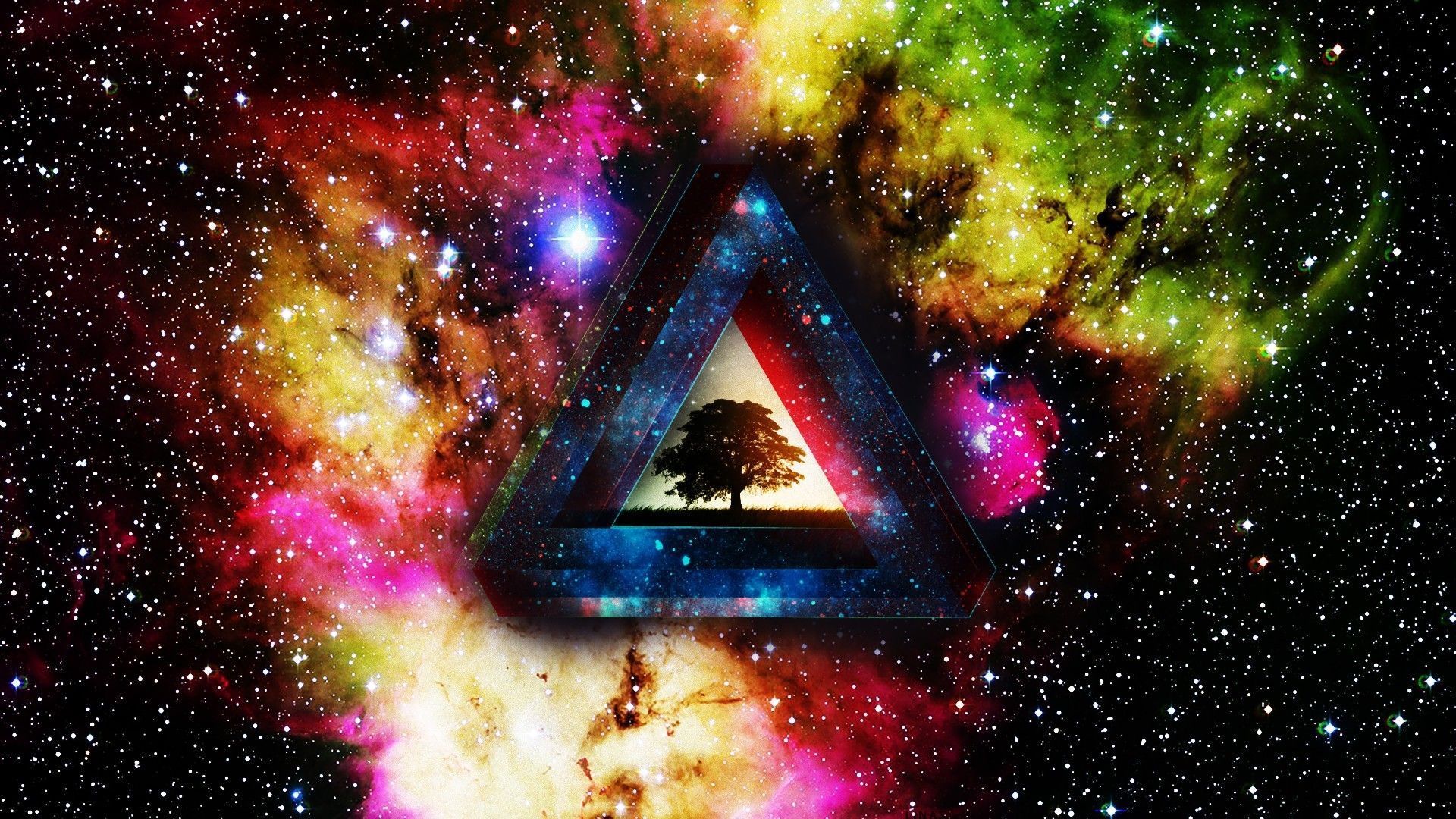 Galaxy Illuminati Wallpapers