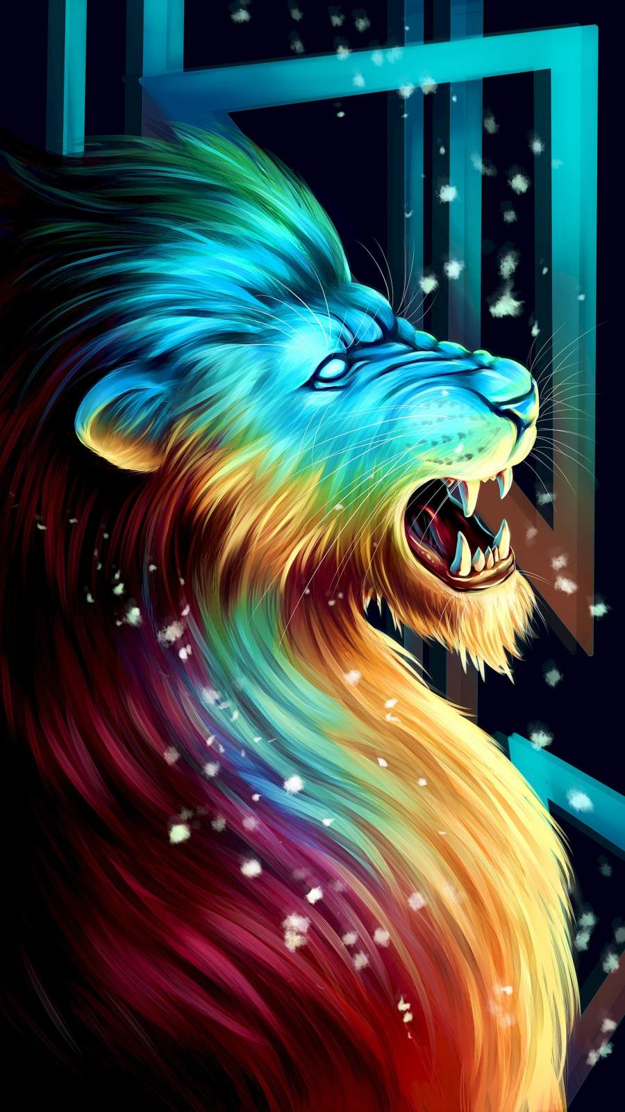 Galaxy Lion Wallpapers