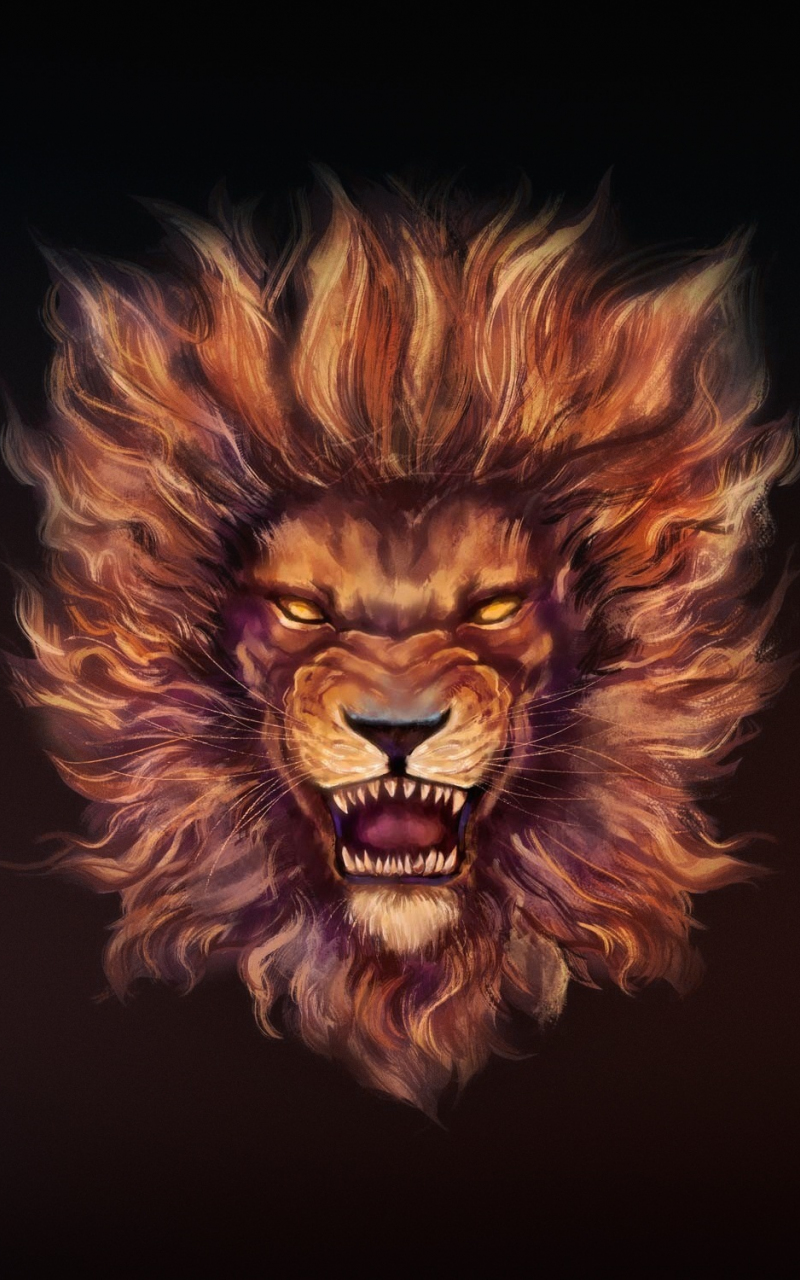 Galaxy Lion Wallpapers