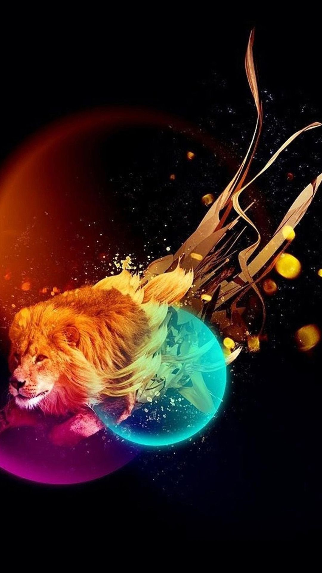 Galaxy Lion Wallpapers