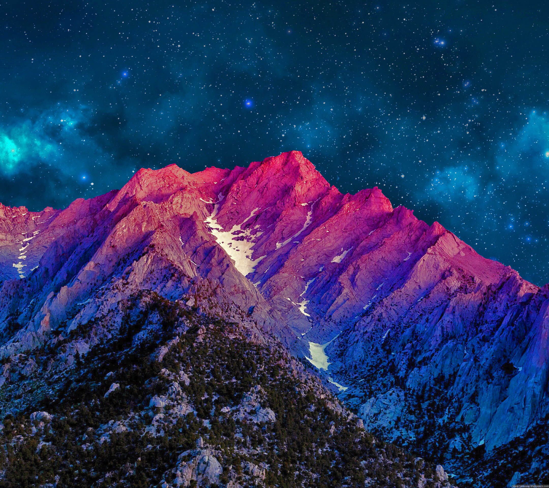 Galaxy Mountain Wallpapers