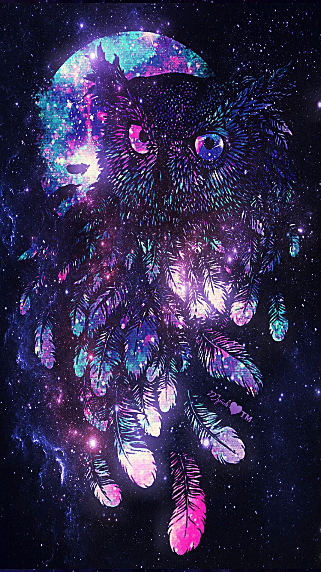 Galaxy Owl Wallpapers