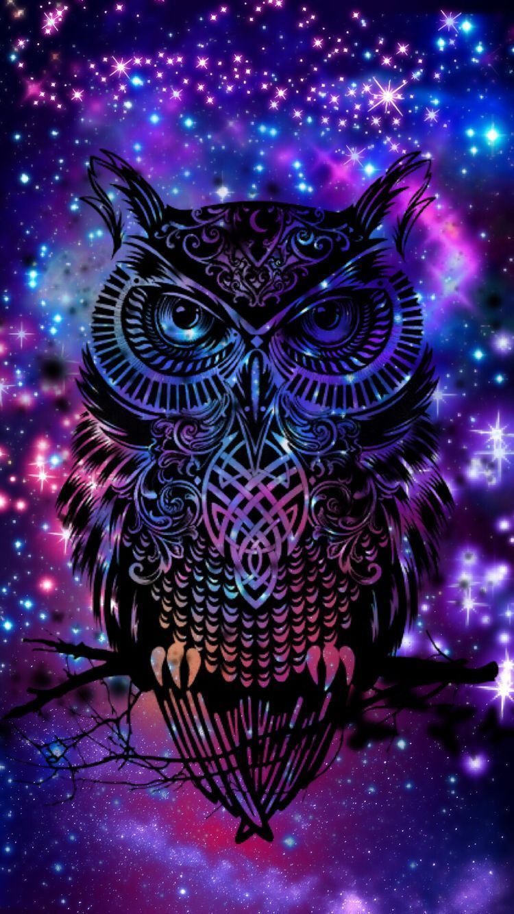 Galaxy Owl Wallpapers