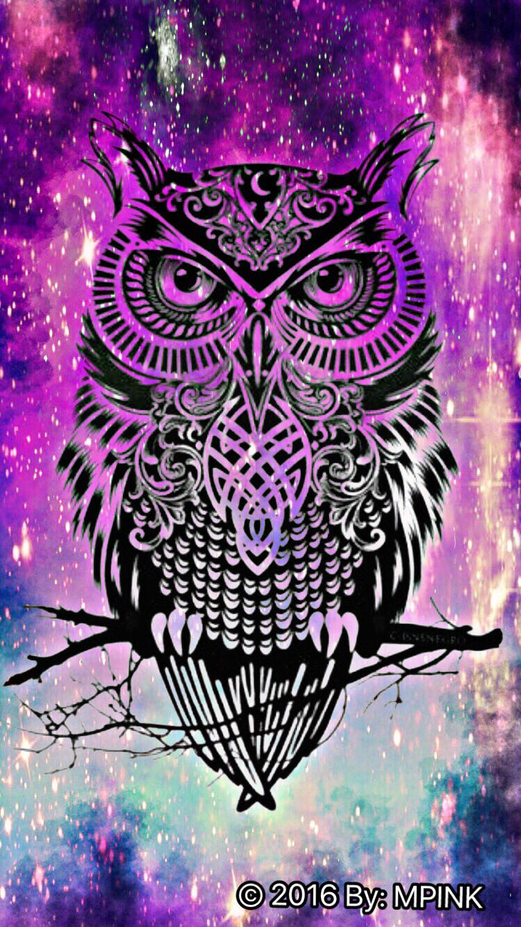 Galaxy Owl Wallpapers