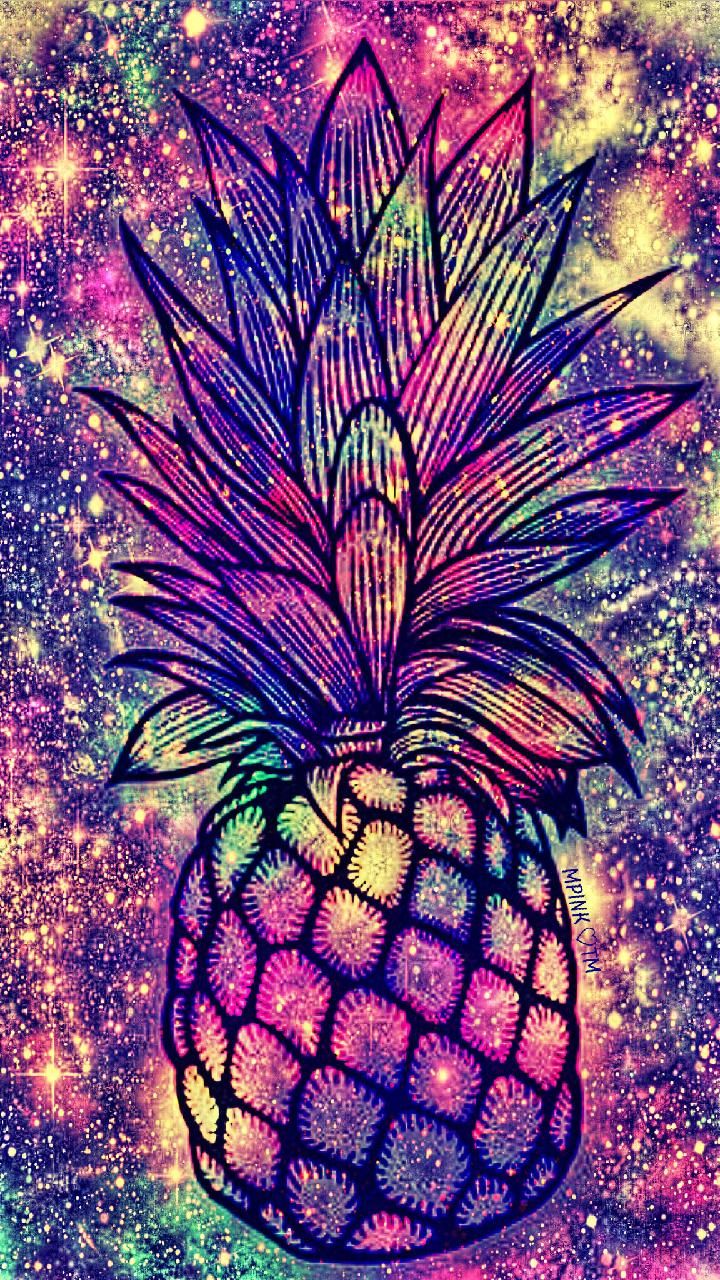 Galaxy Pineapple Wallpapers