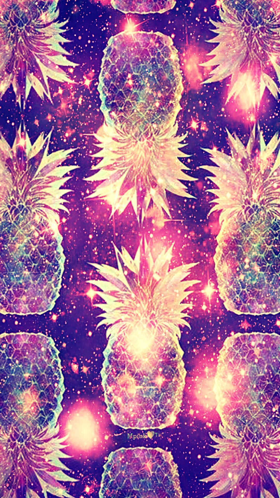 Galaxy Pineapple Wallpapers