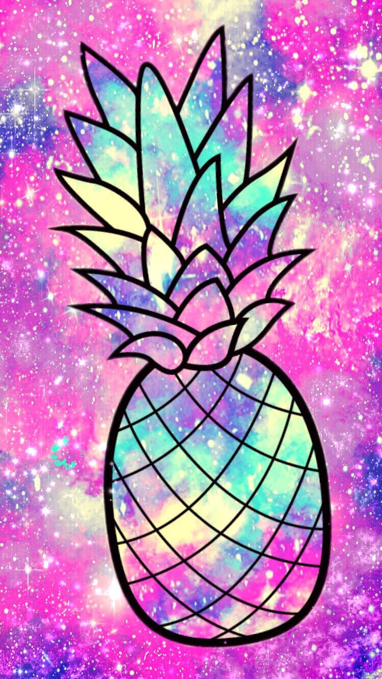 Galaxy Pineapple Wallpapers