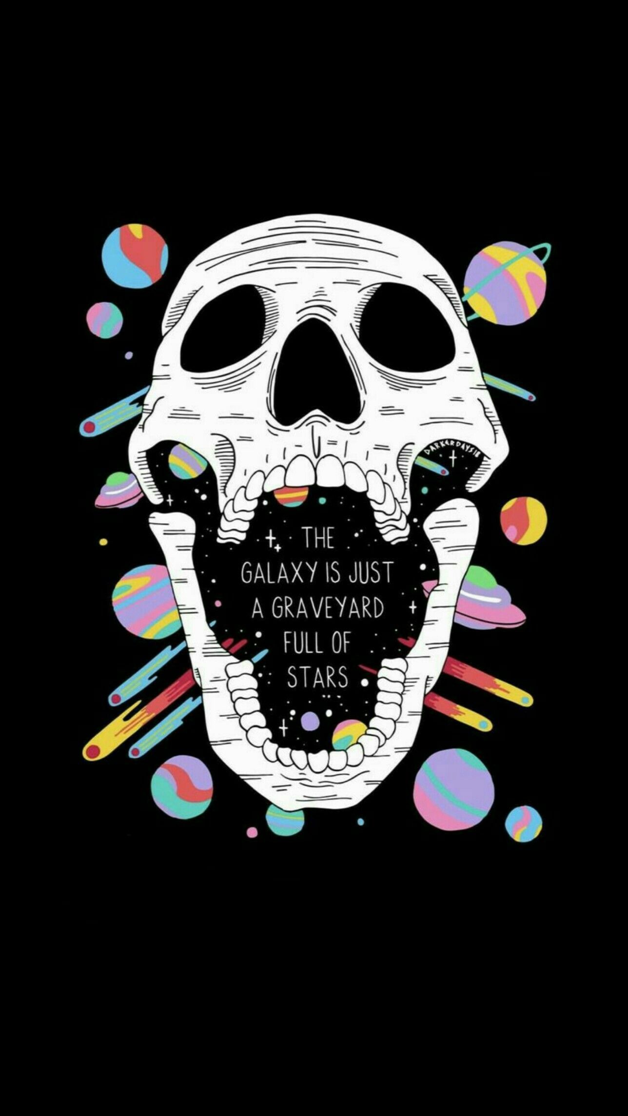 Galaxy Skull Wallpapers