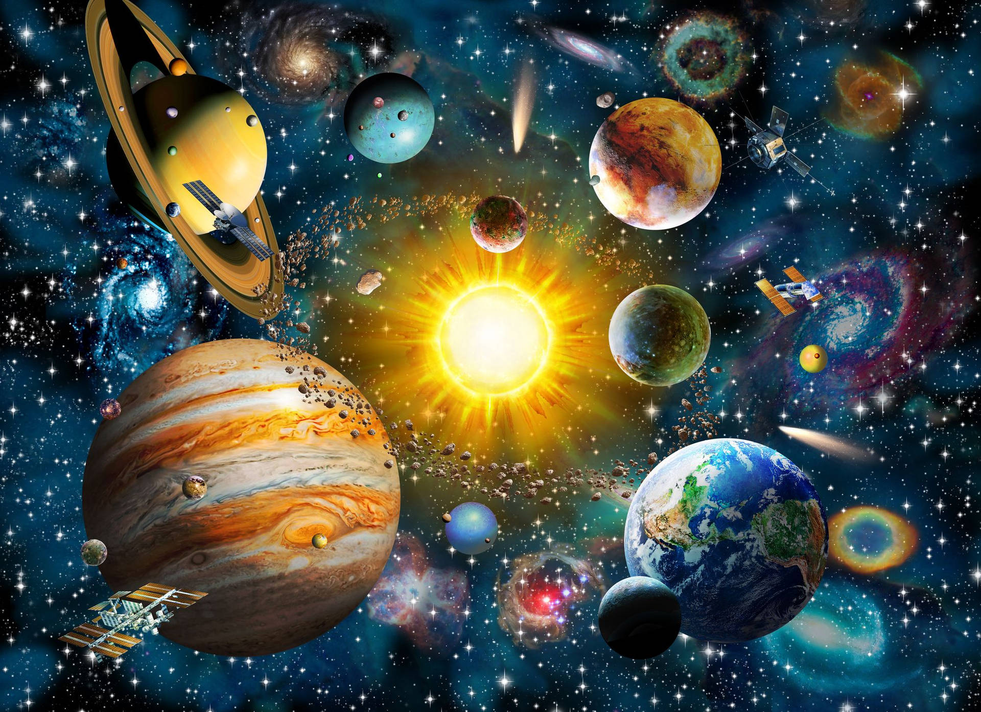 Galaxy Solar System Wallpapers