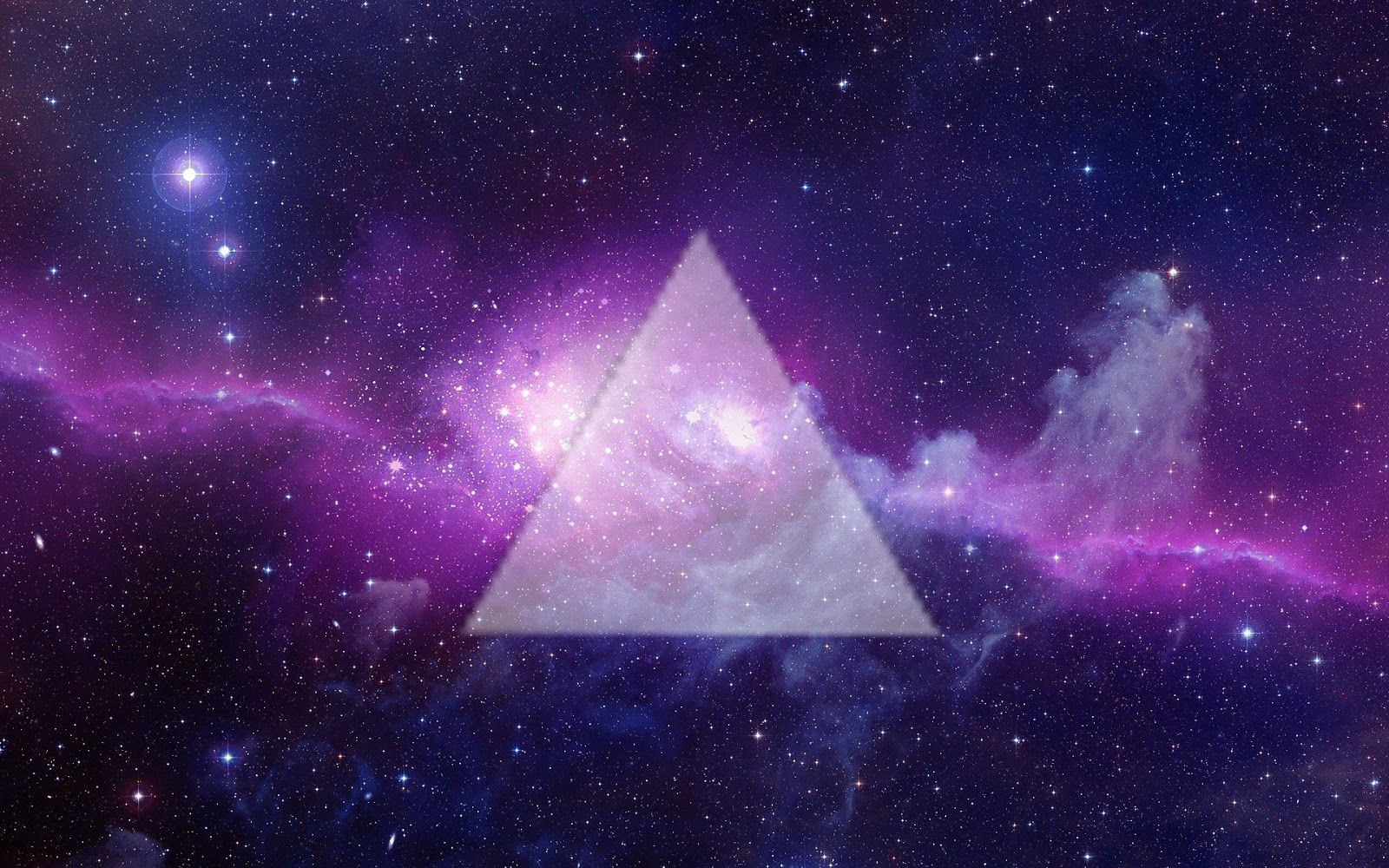 Galaxy Tumblr Triangle Wallpapers