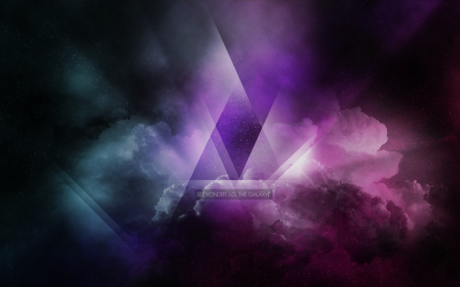 Galaxy Tumblr Triangle Wallpapers