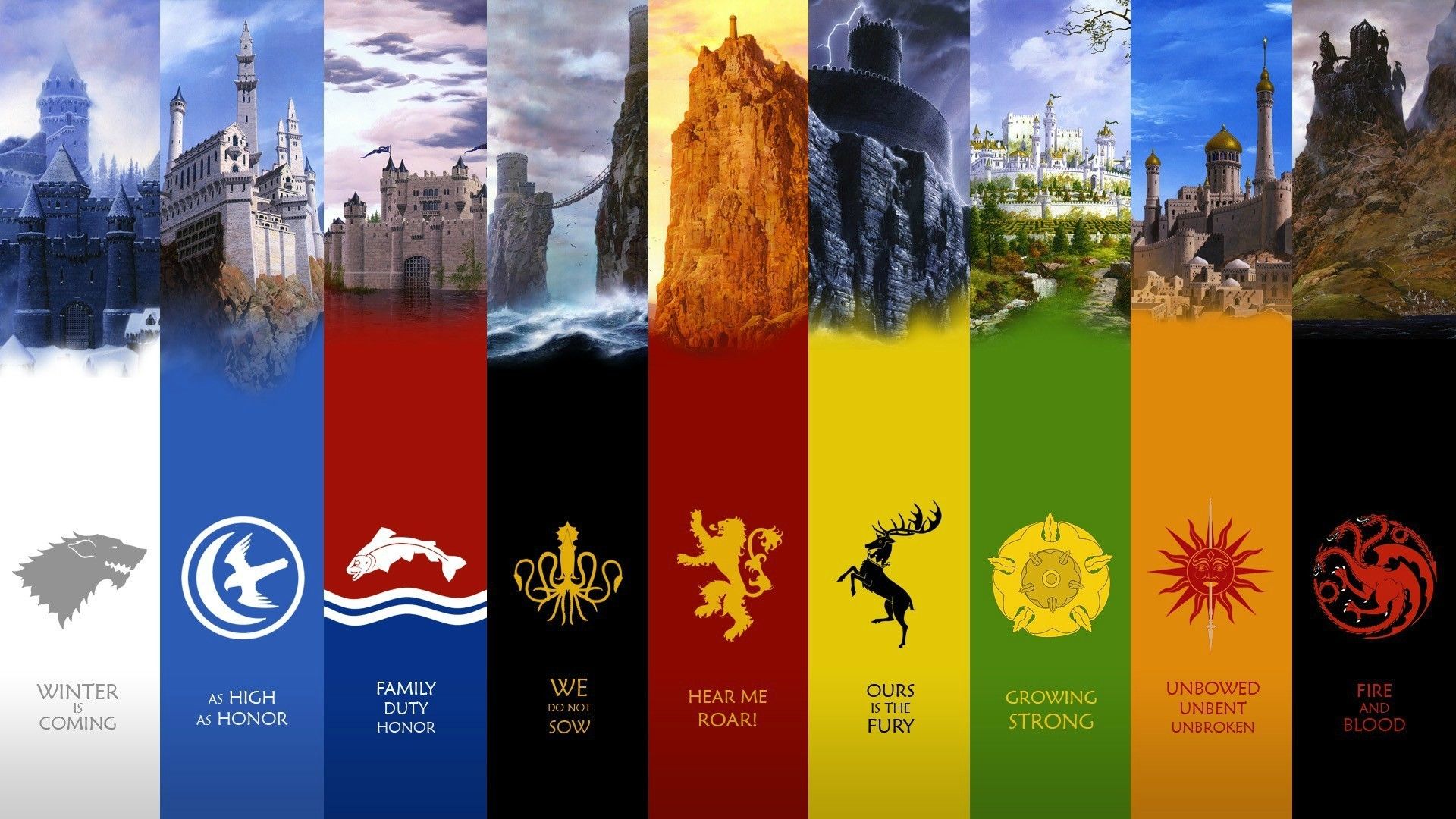 Game Of Thrones Banners Wallpapers