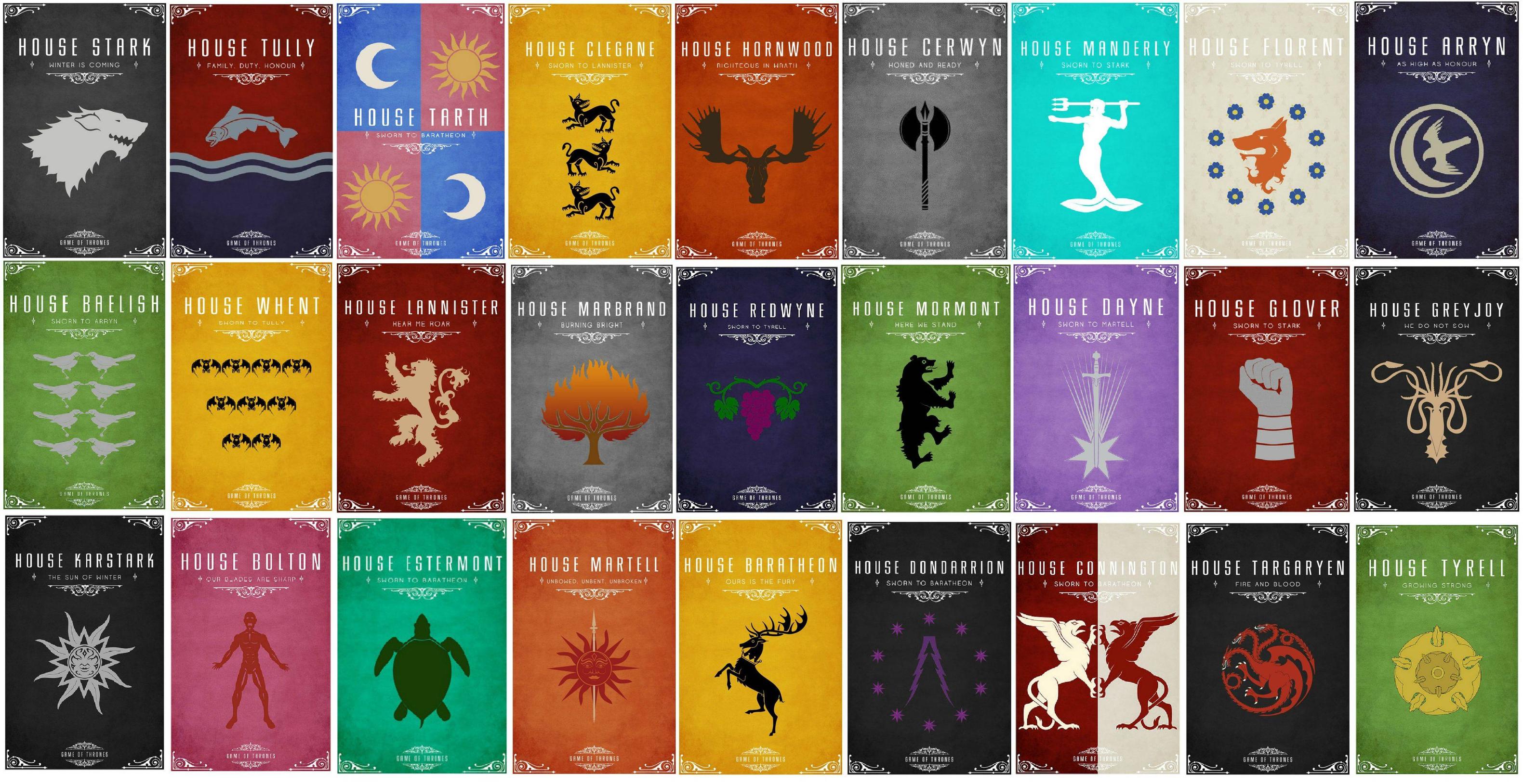 Game Of Thrones Banners Wallpapers