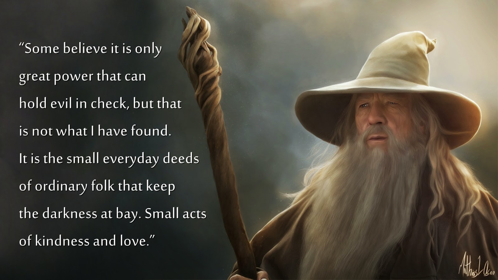 Gandalf Balrog Quote Wallpapers