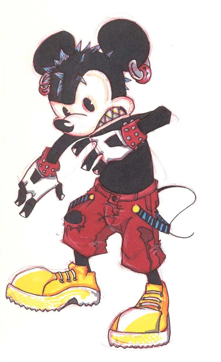 Gangster Mickey Mouse Wallpapers