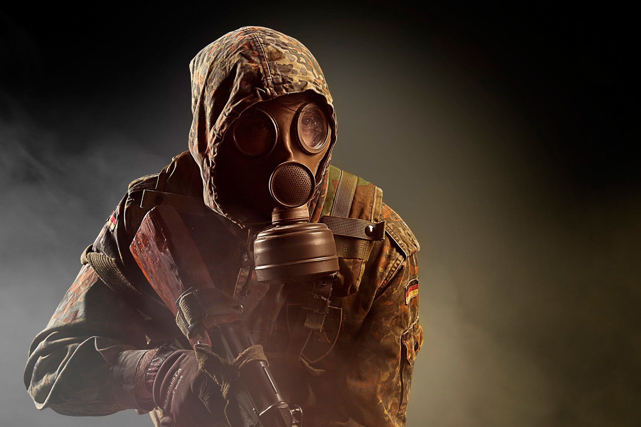 Gas Mask Soldier Wallpapers