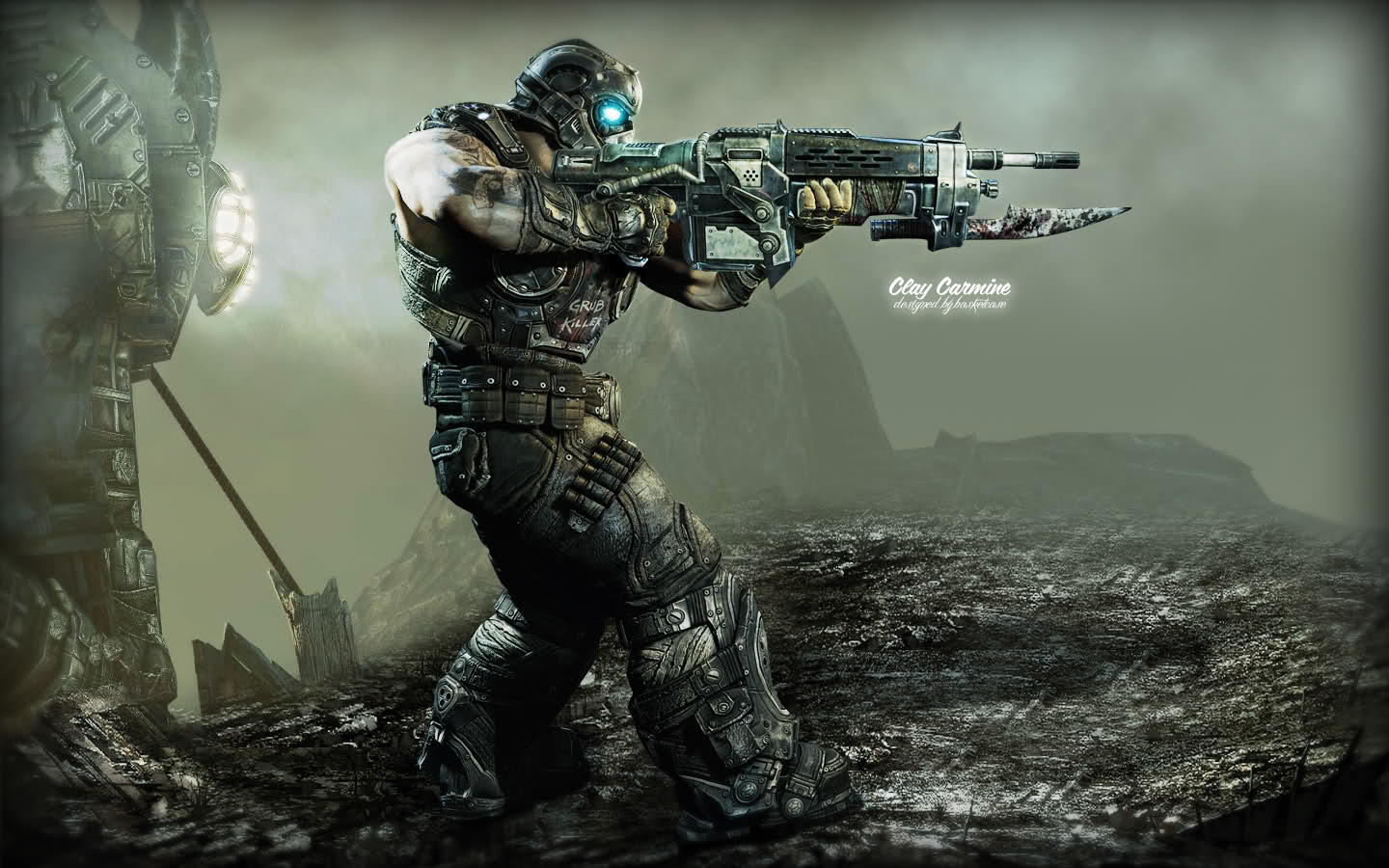 Gears Of War Carmine Wallpapers