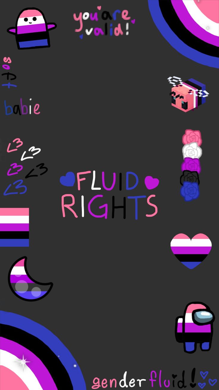 Genderfluid Flag Wallpapers