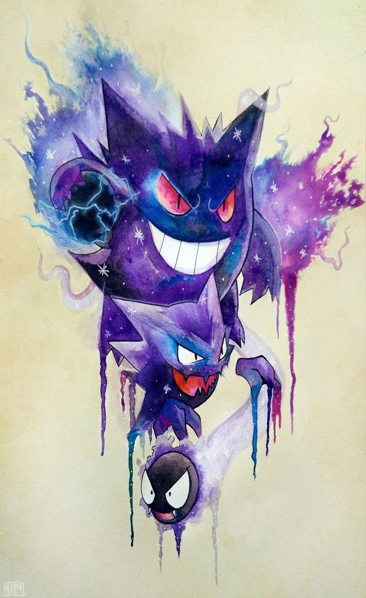 Gengar Iphone Wallpapers