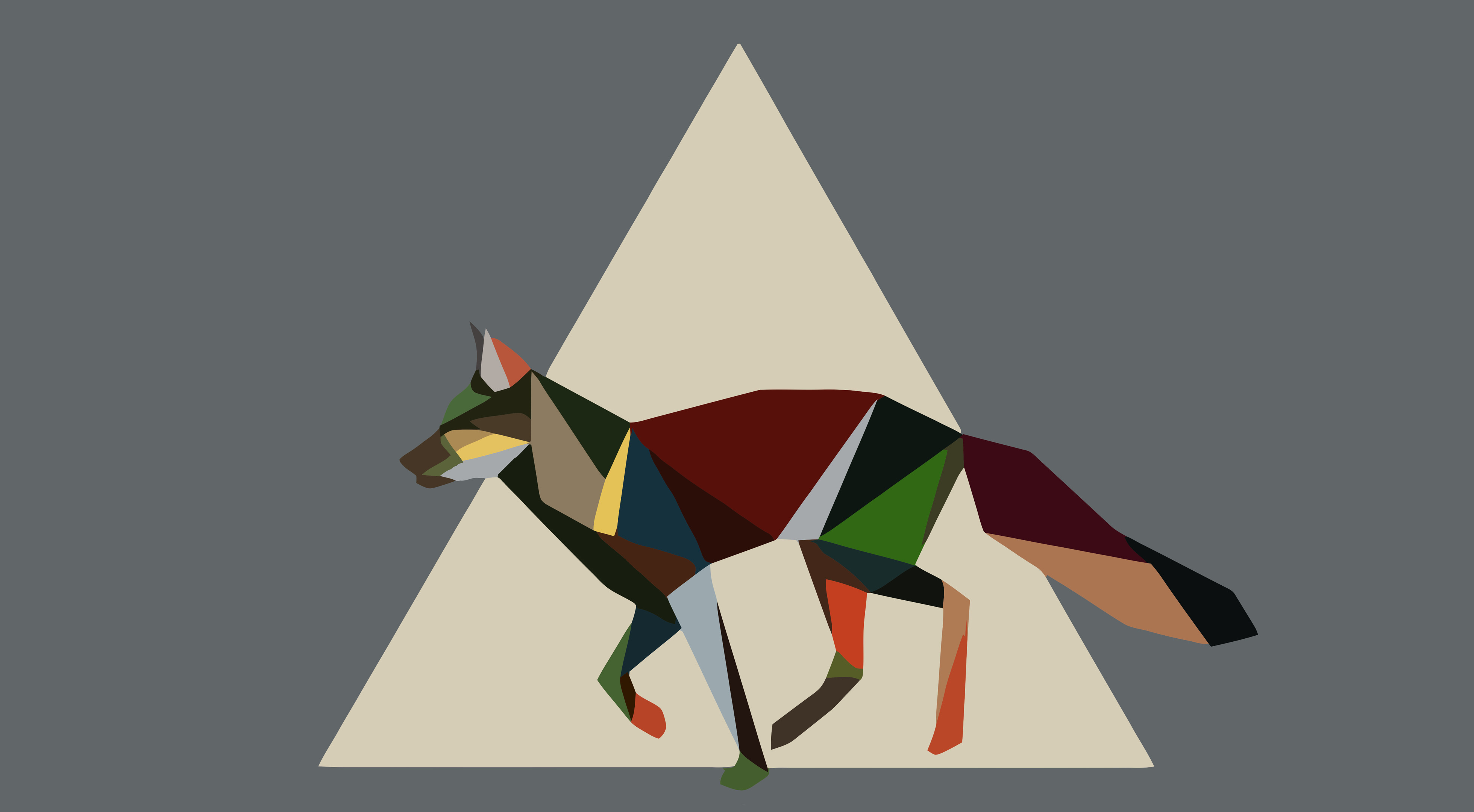 Geometric Animals Wallpapers