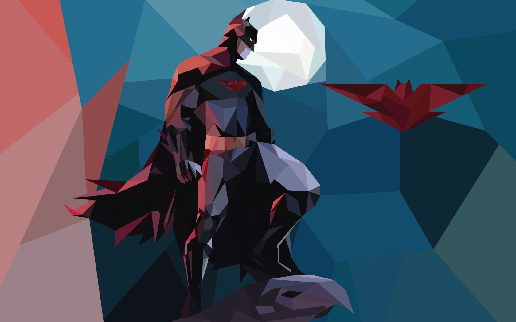 Geometric Batman Wallpapers