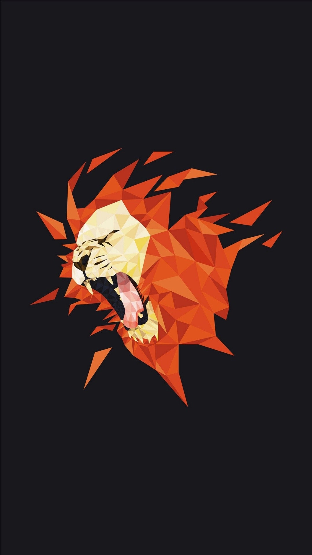 Geometric Lion Wallpapers