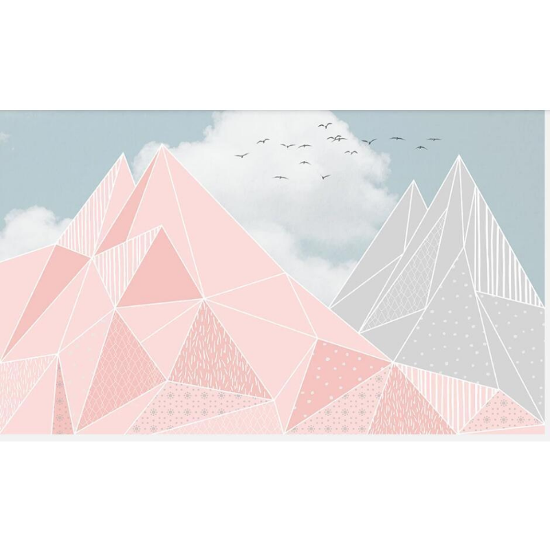 Geometric Mountain Wallpapers