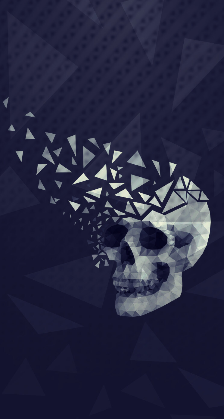 Geometric Skull Wallpapers