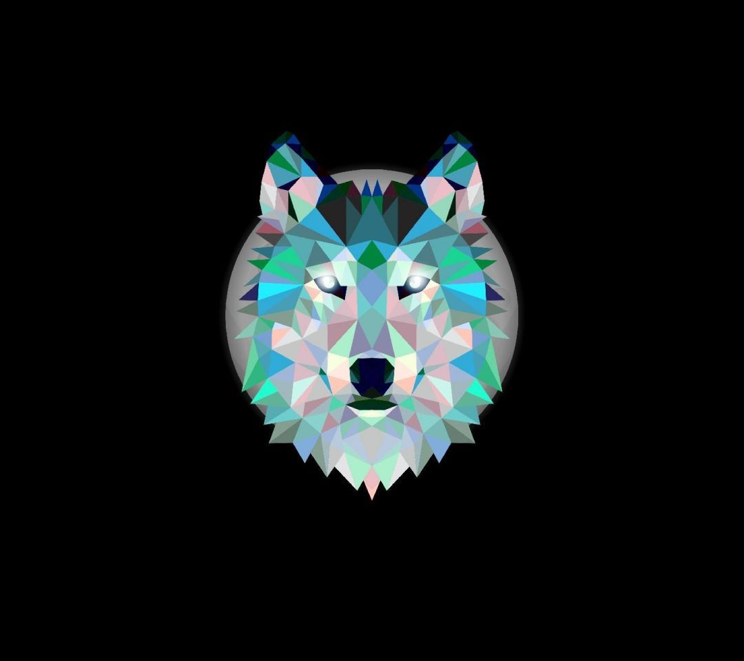 Geometric Wolf Wallpapers