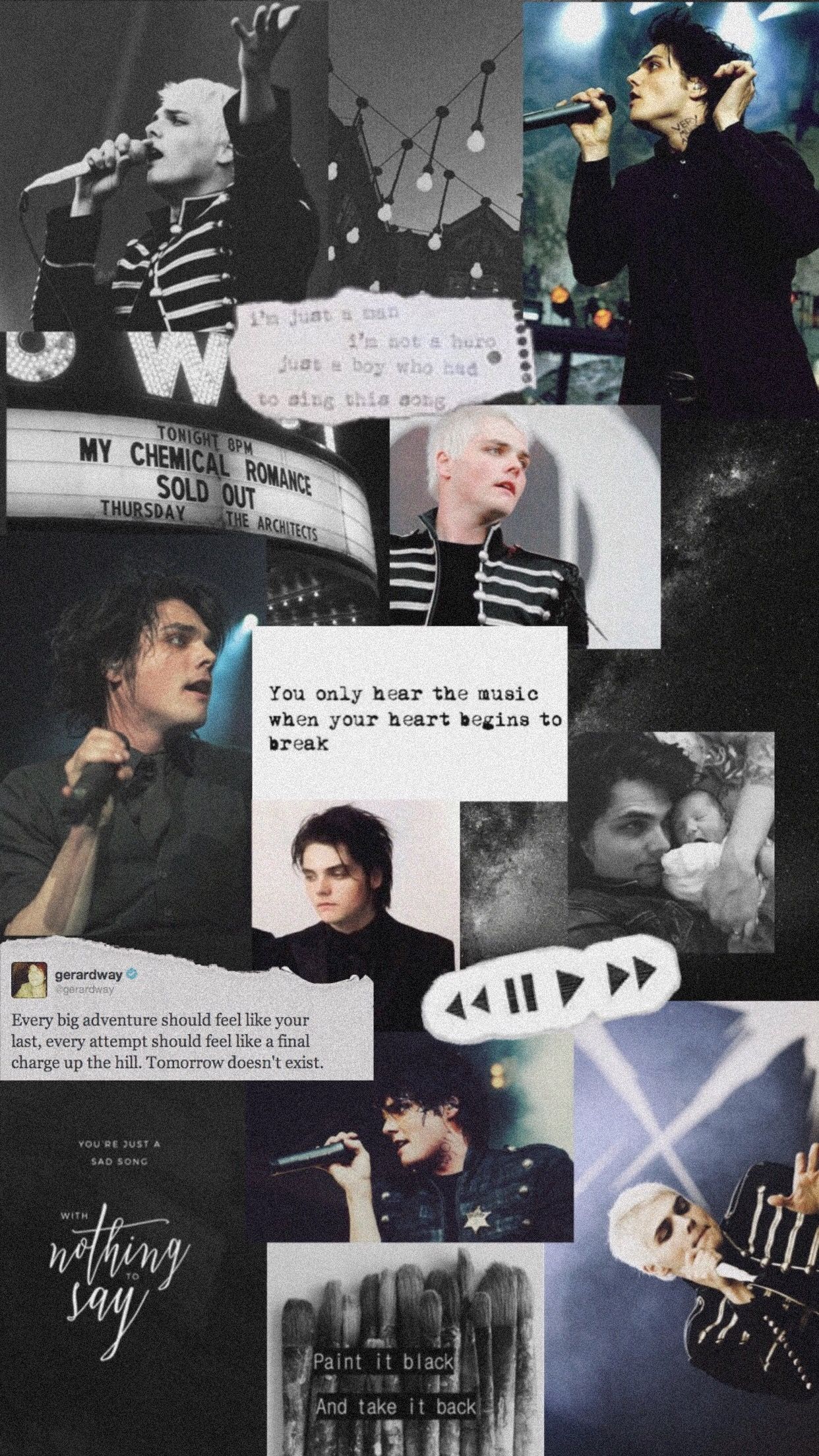 Gerard Way Iphone Wallpapers
