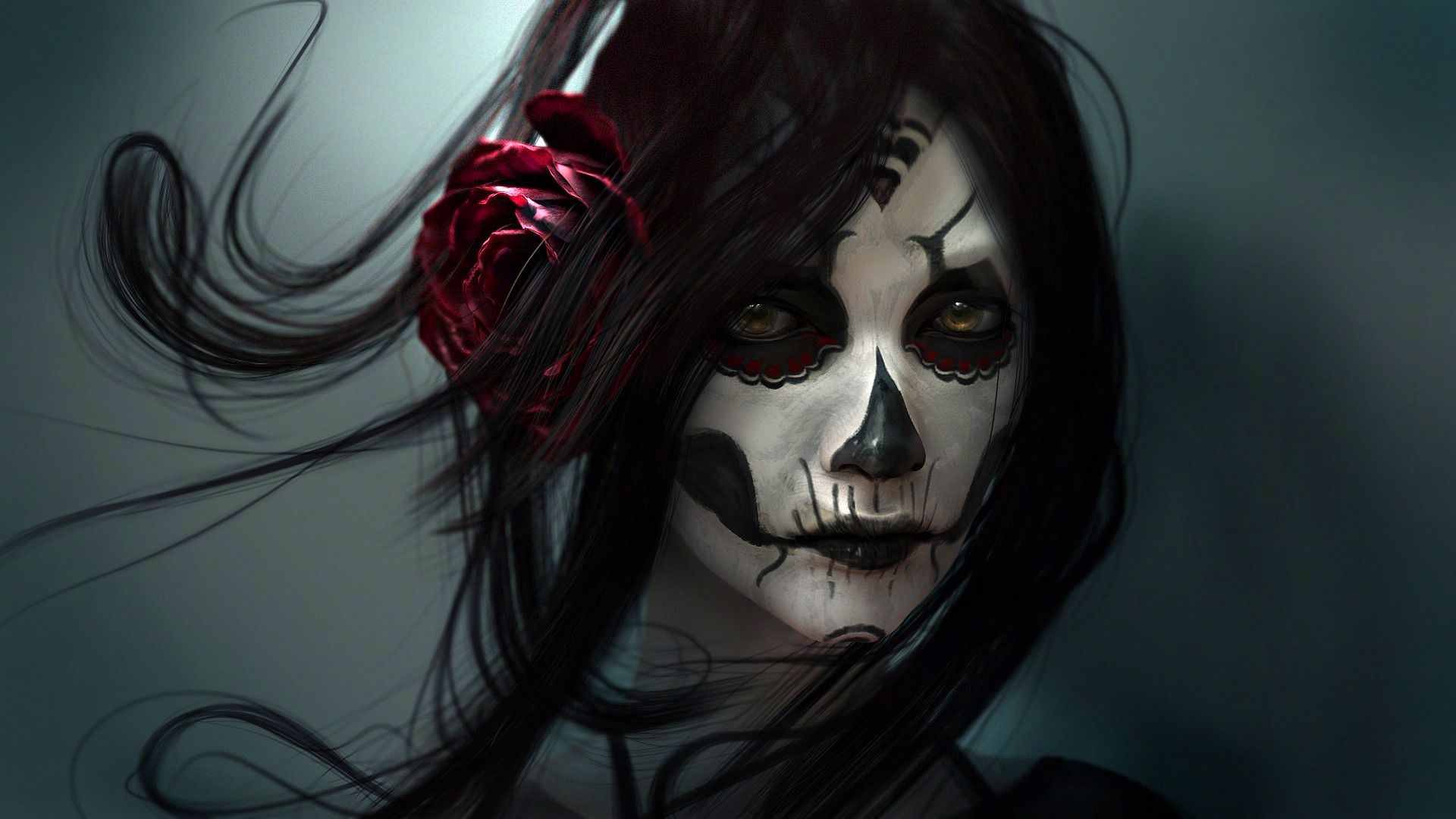 Girl Skulls Wallpapers