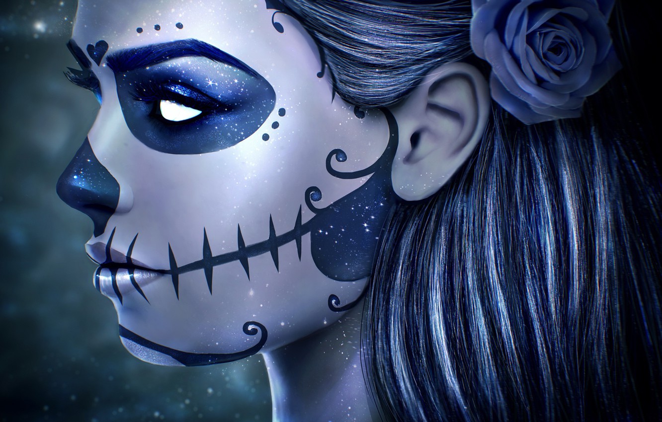 Girl Skulls Wallpapers