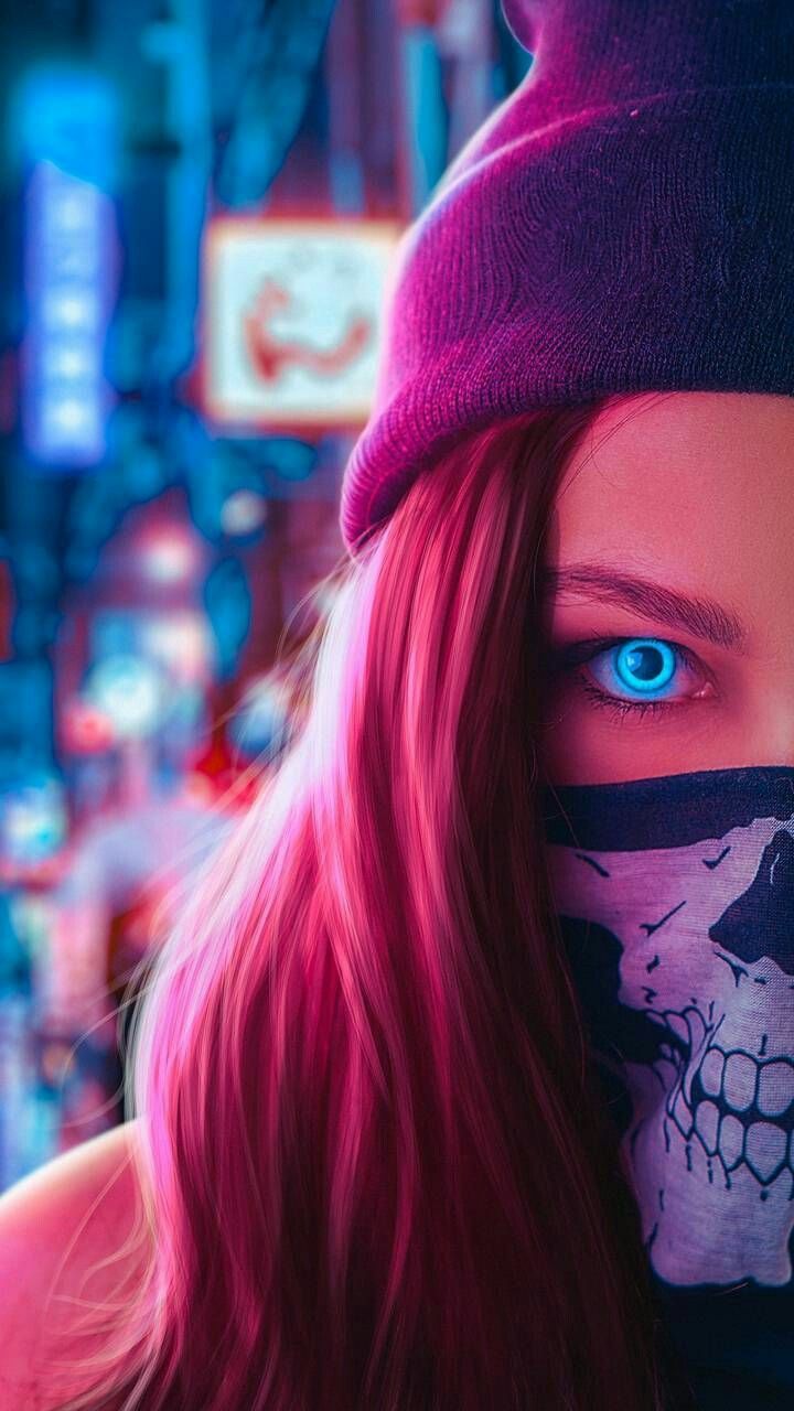 Girls In Mask Wallpapers