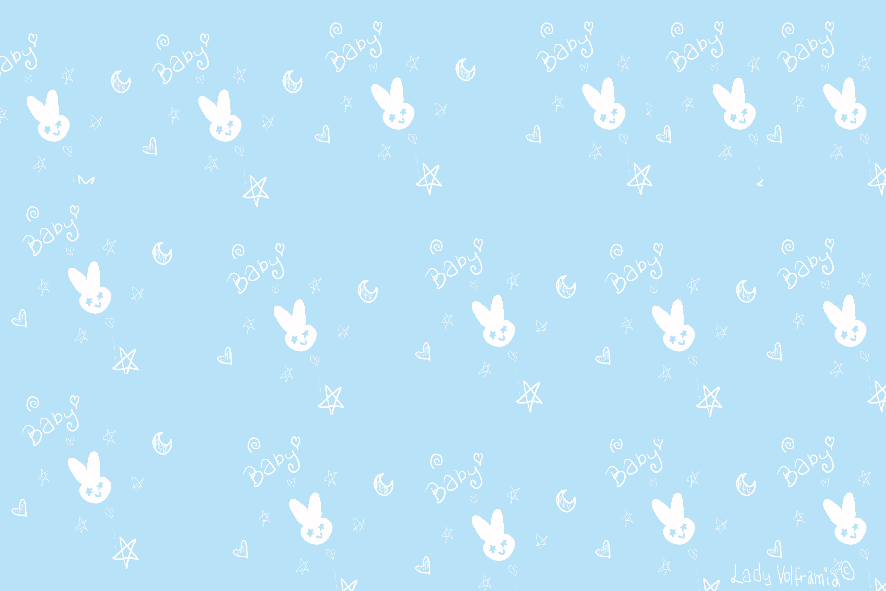 Girly Blue Wallpapers