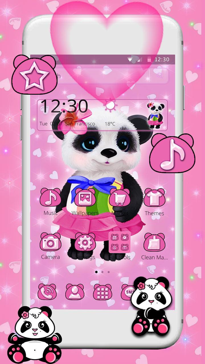 Girly Cute Panda Wallpapers