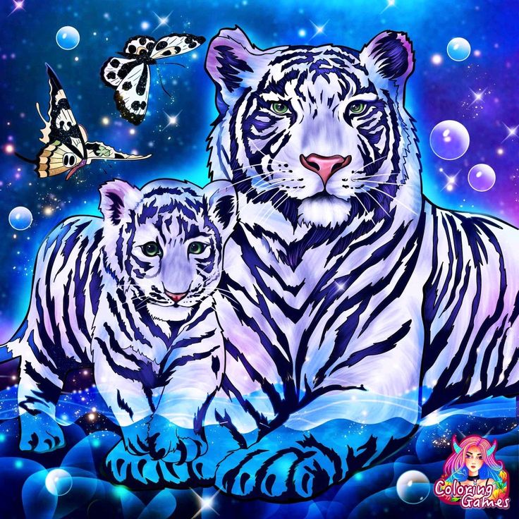 Girly Cute Tiger Wallpapers