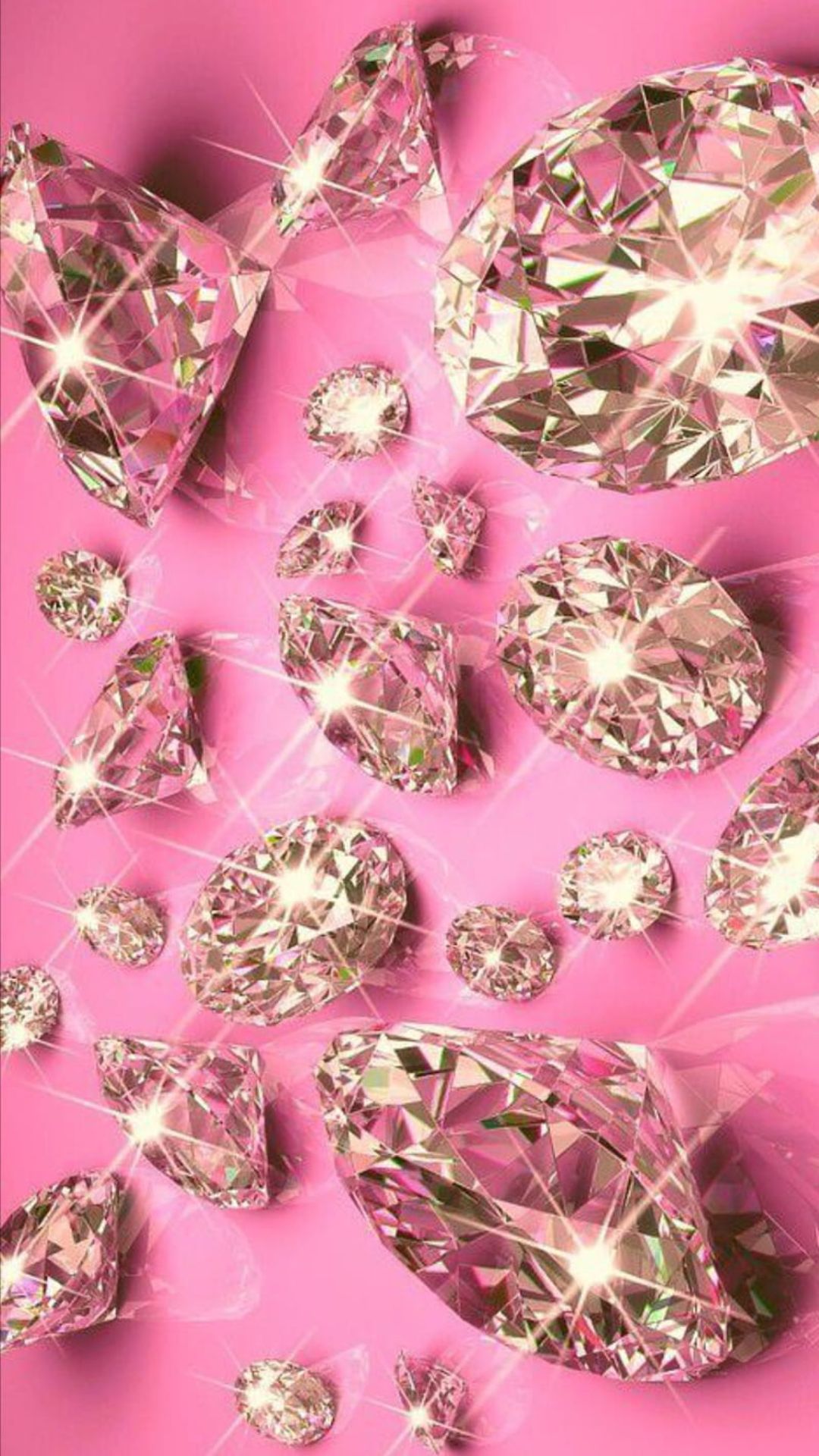 Girly Diamond Lips Wallpapers