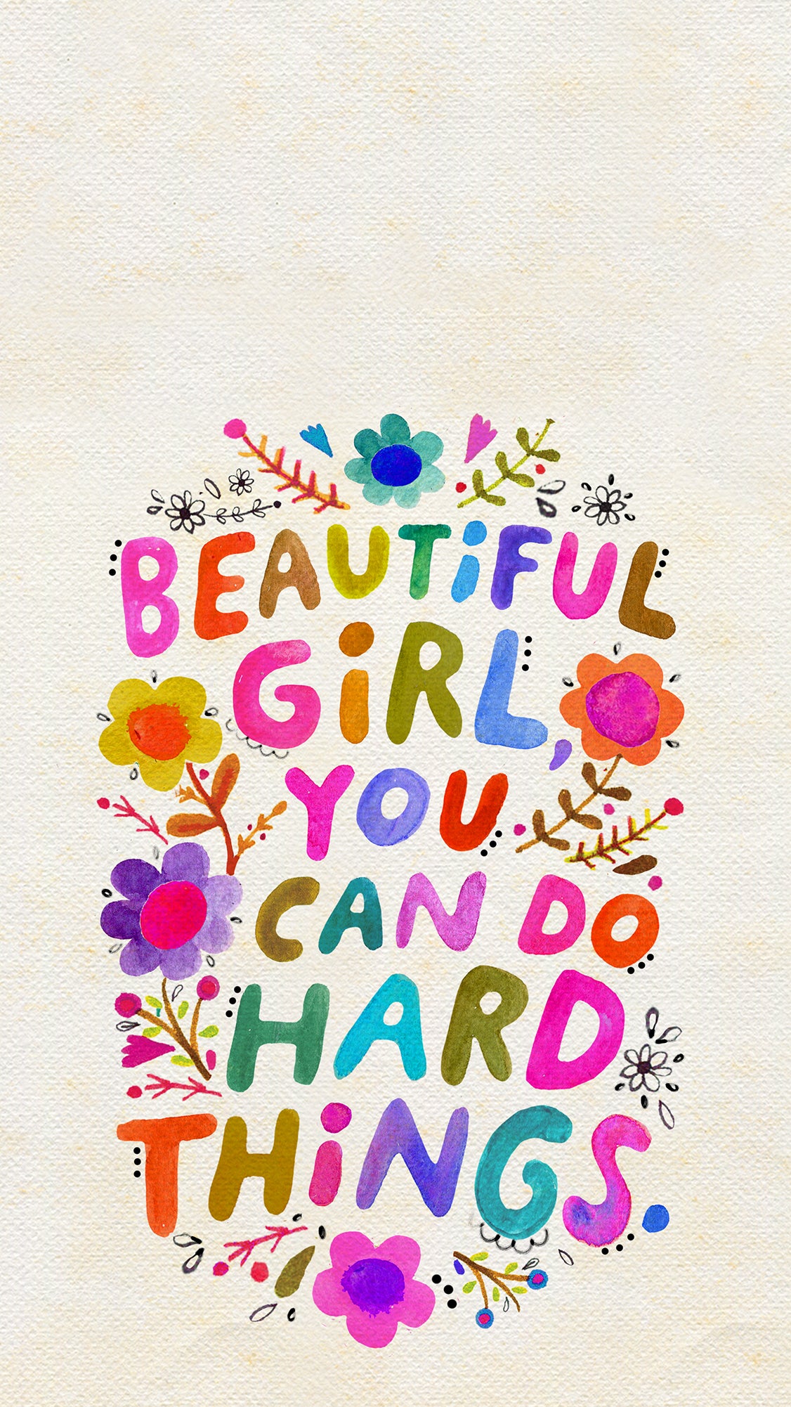 Girly I Can Do All Things Wallpapers